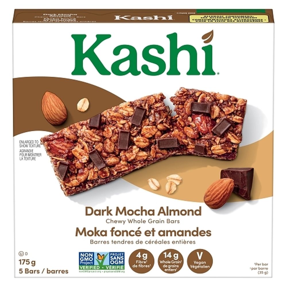 Kashi Dark Mocha Almond Chewy Bar, 175 G -- 8 Per Case