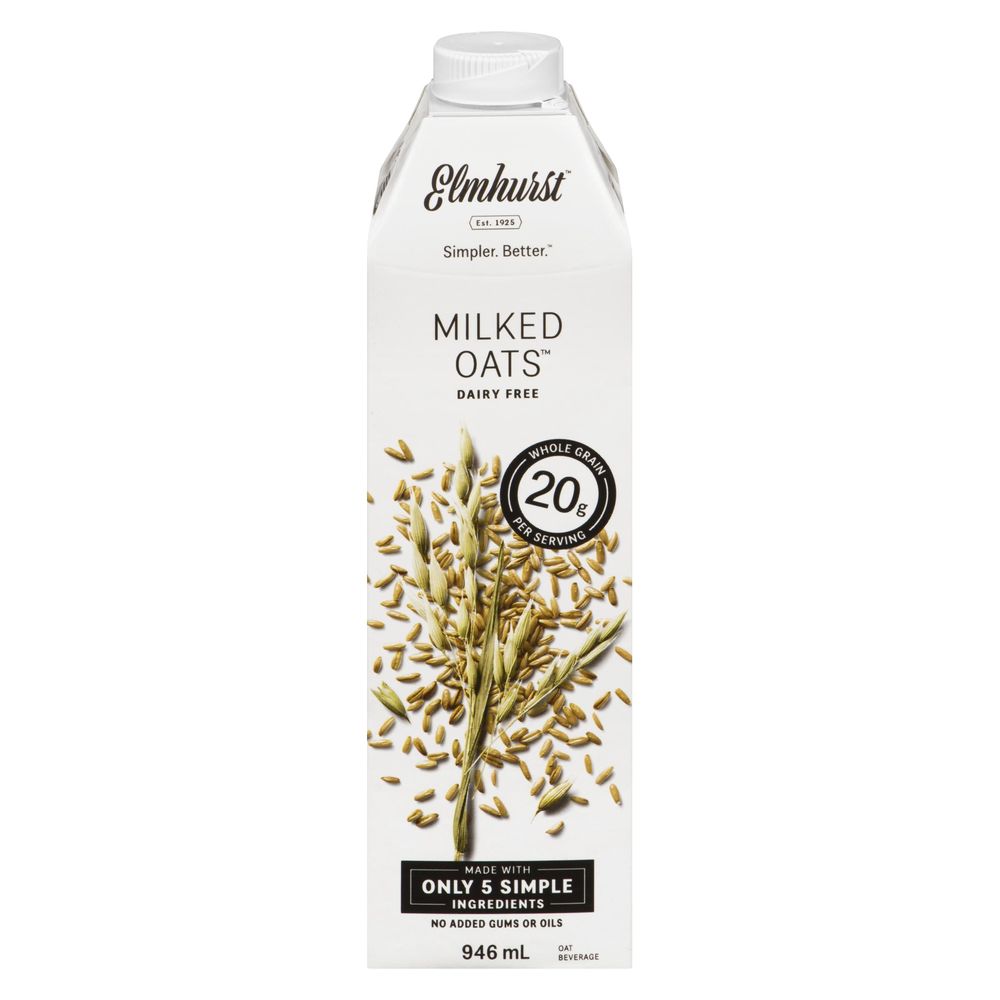 Elmhurst 1925 Dairy Free Original Milked Oats, 946 Ml -- 6 Per Case