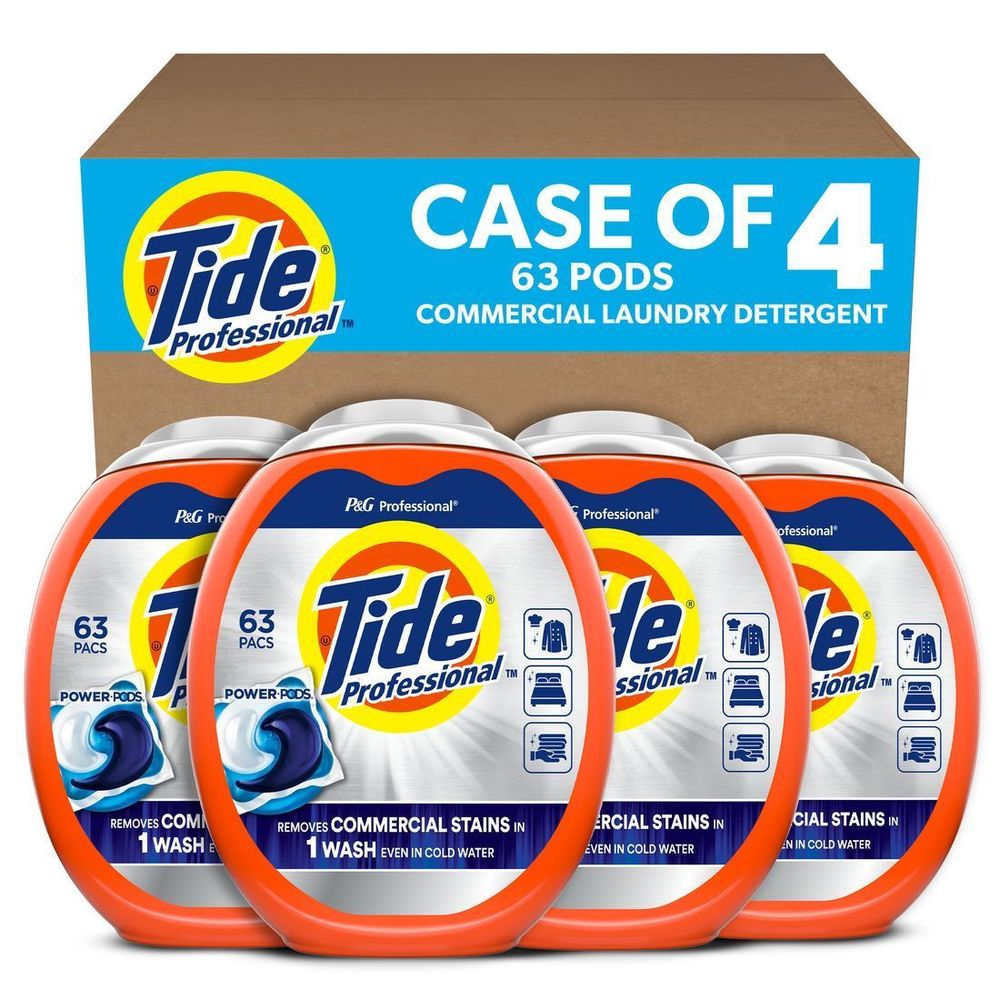 Tide Professional Commercial Power Pods Laundry Detergent, 3.4 Kg -- 4 Per Case