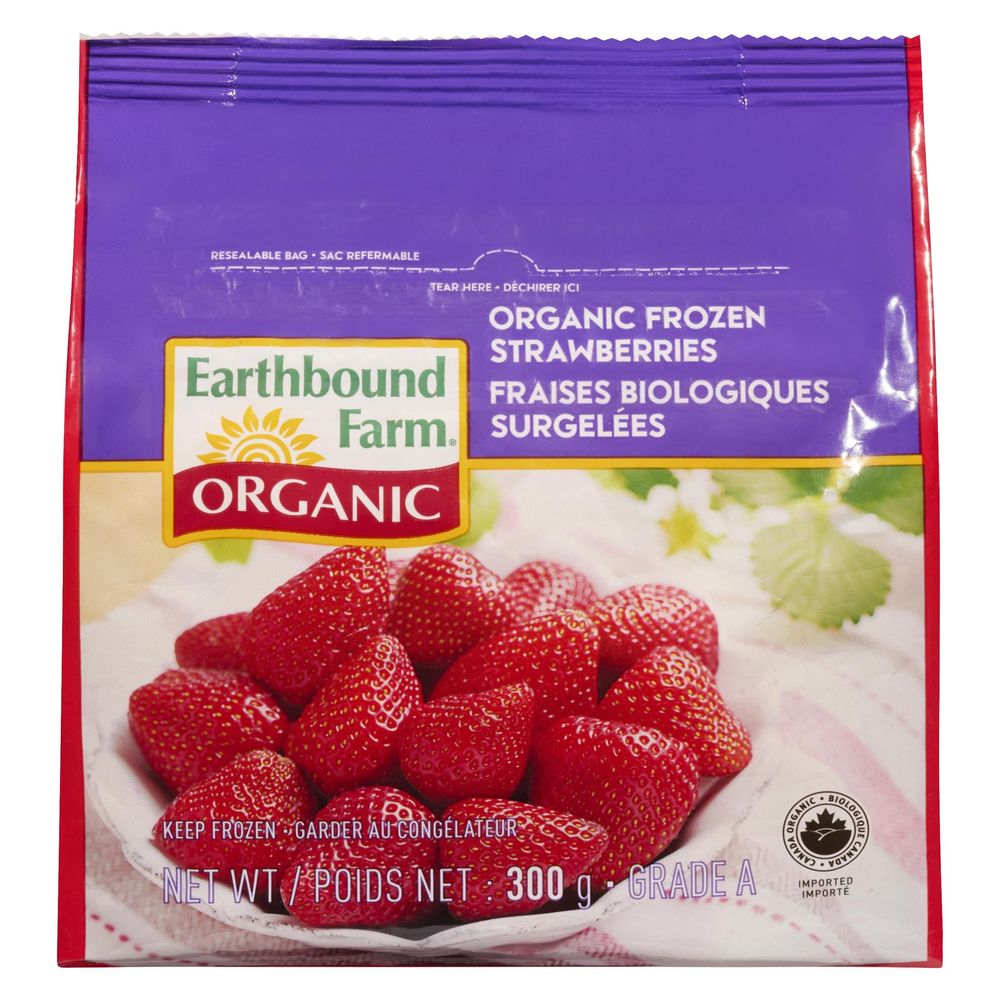 Earthbound Farm Organic Strawberries, 300 G -- 12 Per Case