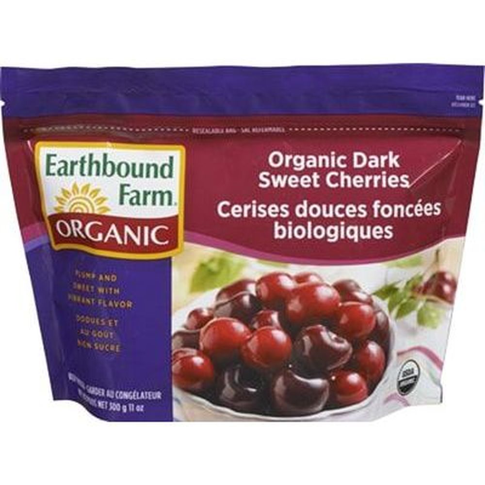 Earthbound Farms Organic Dark Sweet Cherries, 300 G -- 12 Per Case