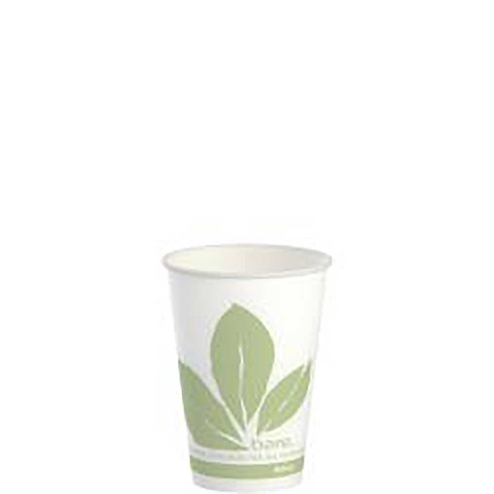 Solo Green/white Pla Bare Cold Cup, 7 Oz Capacity -- 2000 Per Case