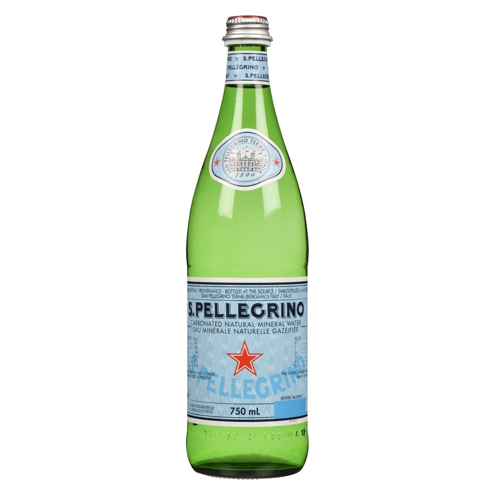 San Pellegrino Sparkling Mineral Water, 750 Ml -- 12 Per Case