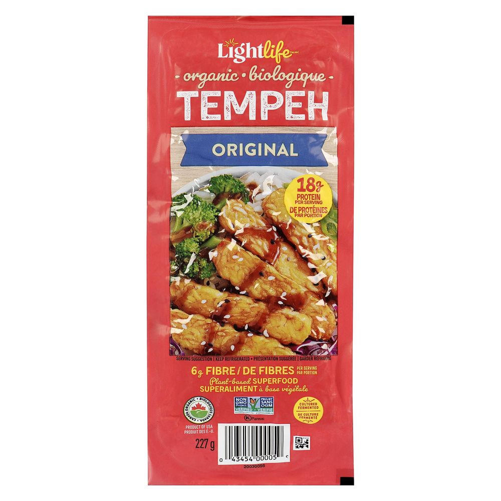 Lightlife Original Tempeh, 227 G -- 12 Per Case