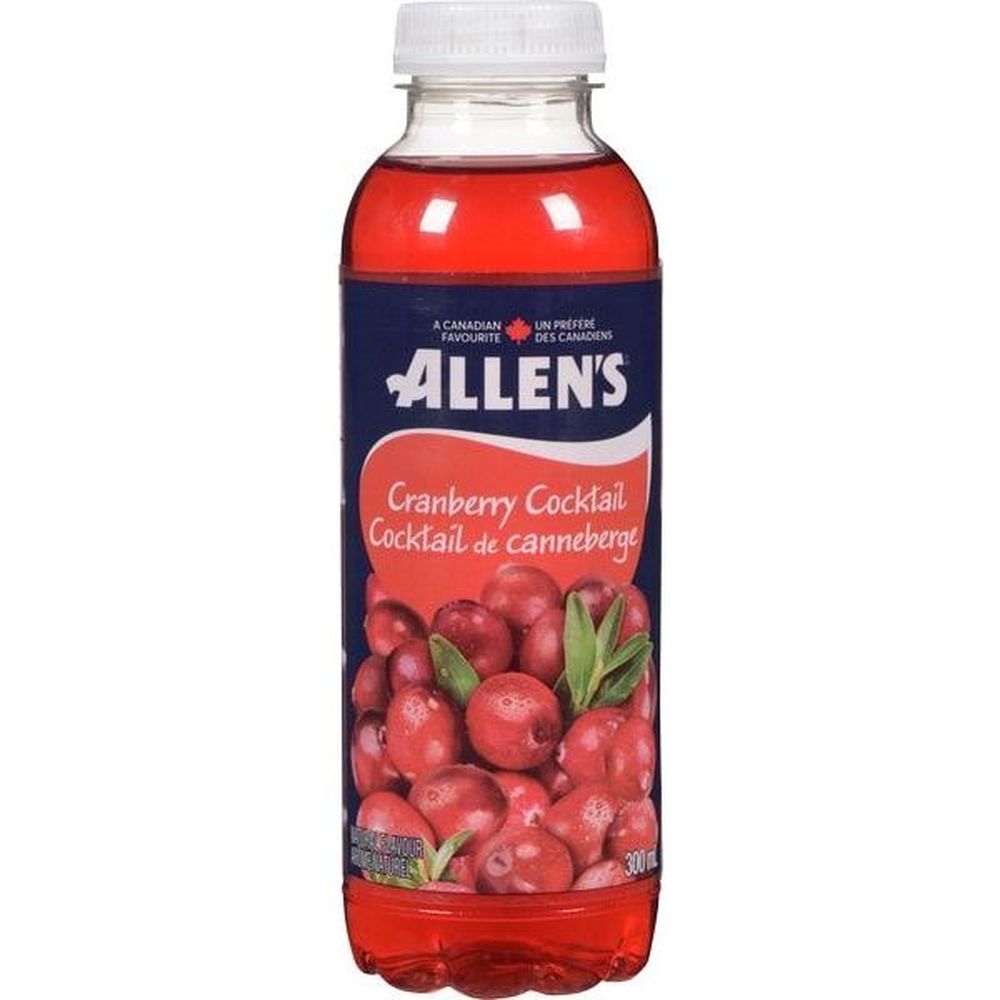 Allen's Cranberry Cocktail, 300 Ml -- 24 Per Case