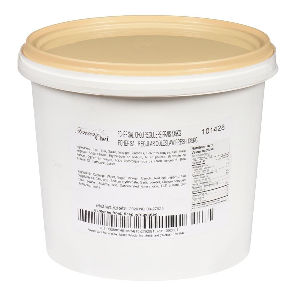 Forever Chef Regular Coleslaw, 5 Kg