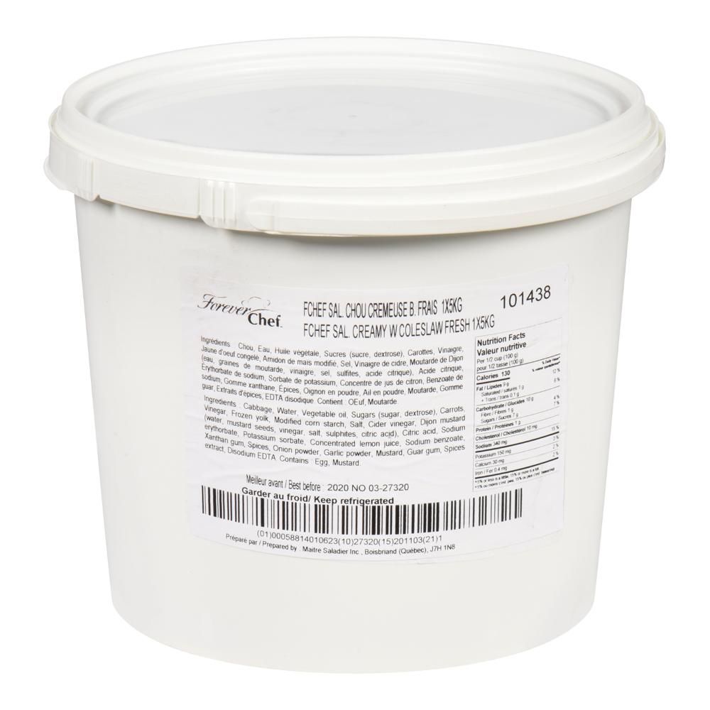 Forever Chef White Creamy Coleslaw, 5 Kg