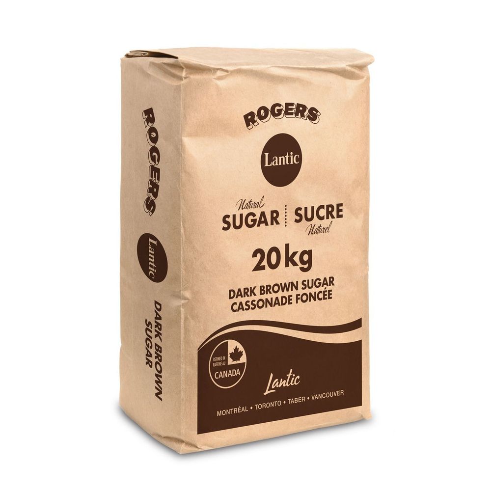 Lantic Dark Brown Sugar, 20 Kg