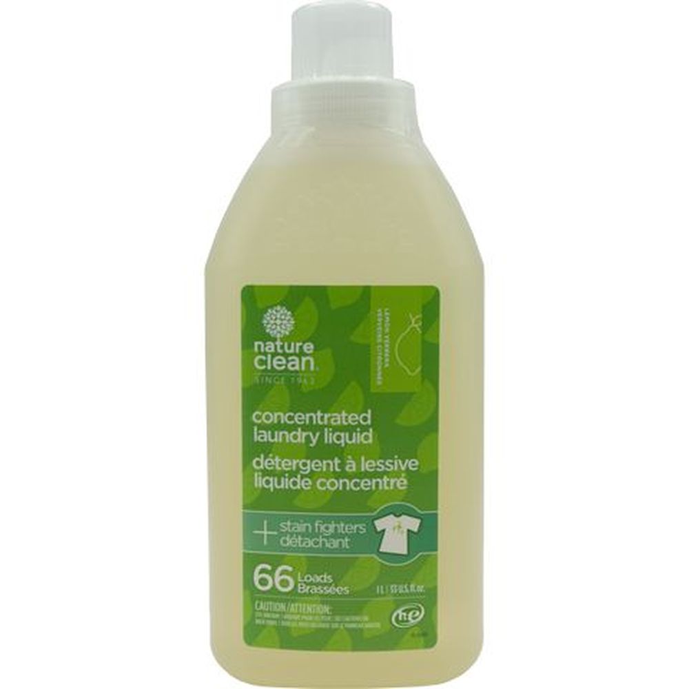 Nature Clean Concentrated Lemon Laundry Detergent, 1 L -- 6 Per Case