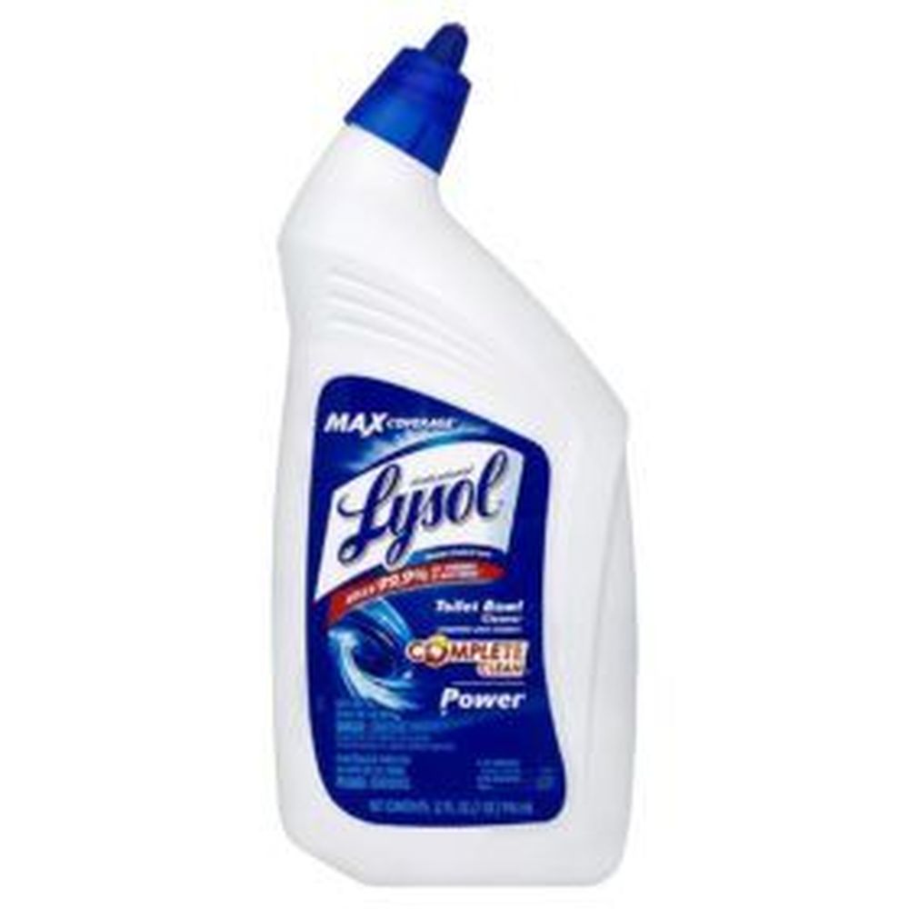 Lysol Nettoyant Désinfectant Pour Cuvette De Toilette Power Complete Clean Wintergreen, 710 Ml – 9 Par Boîte