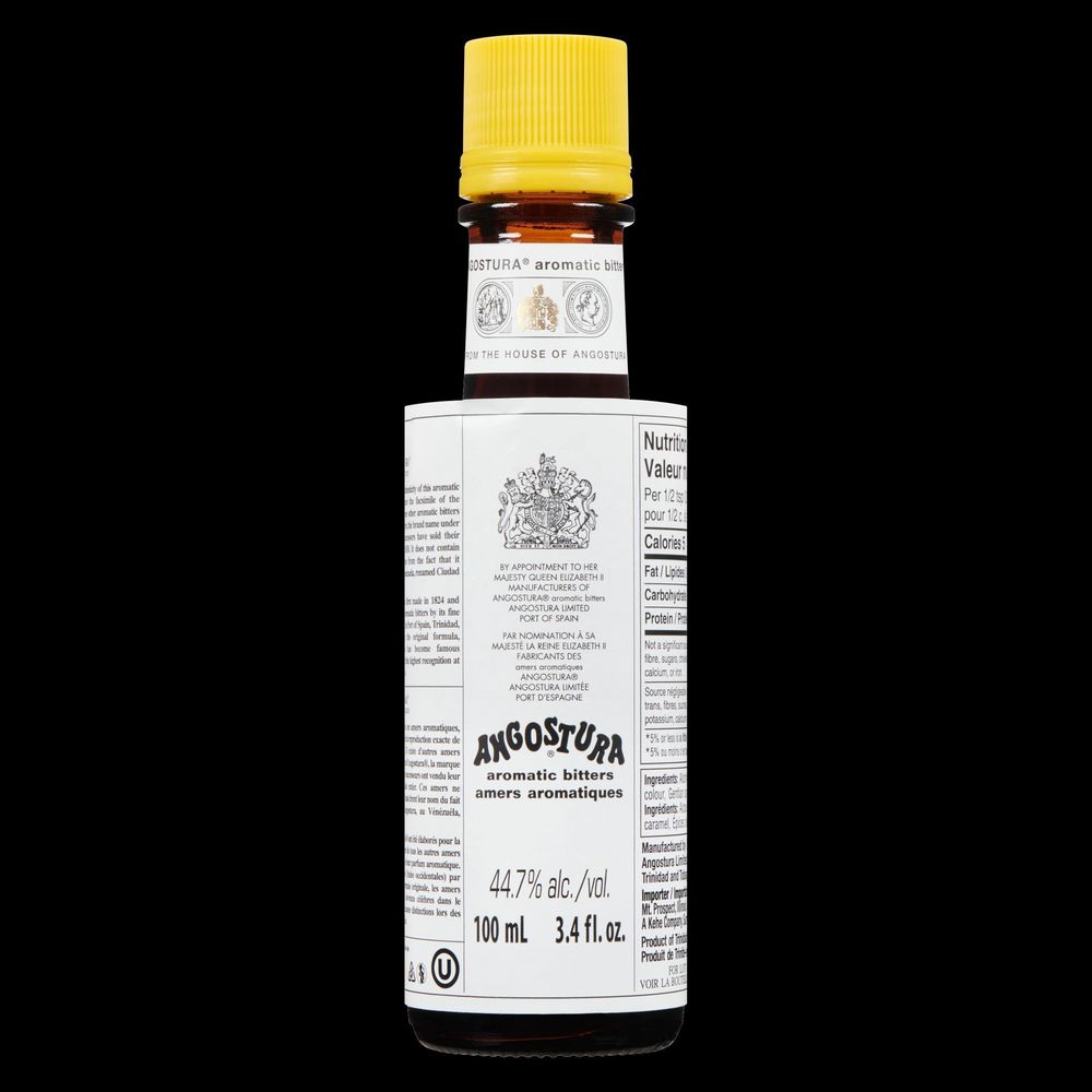 Angostura Aromatic Bitters, 100 Ml -- 12 Per Case