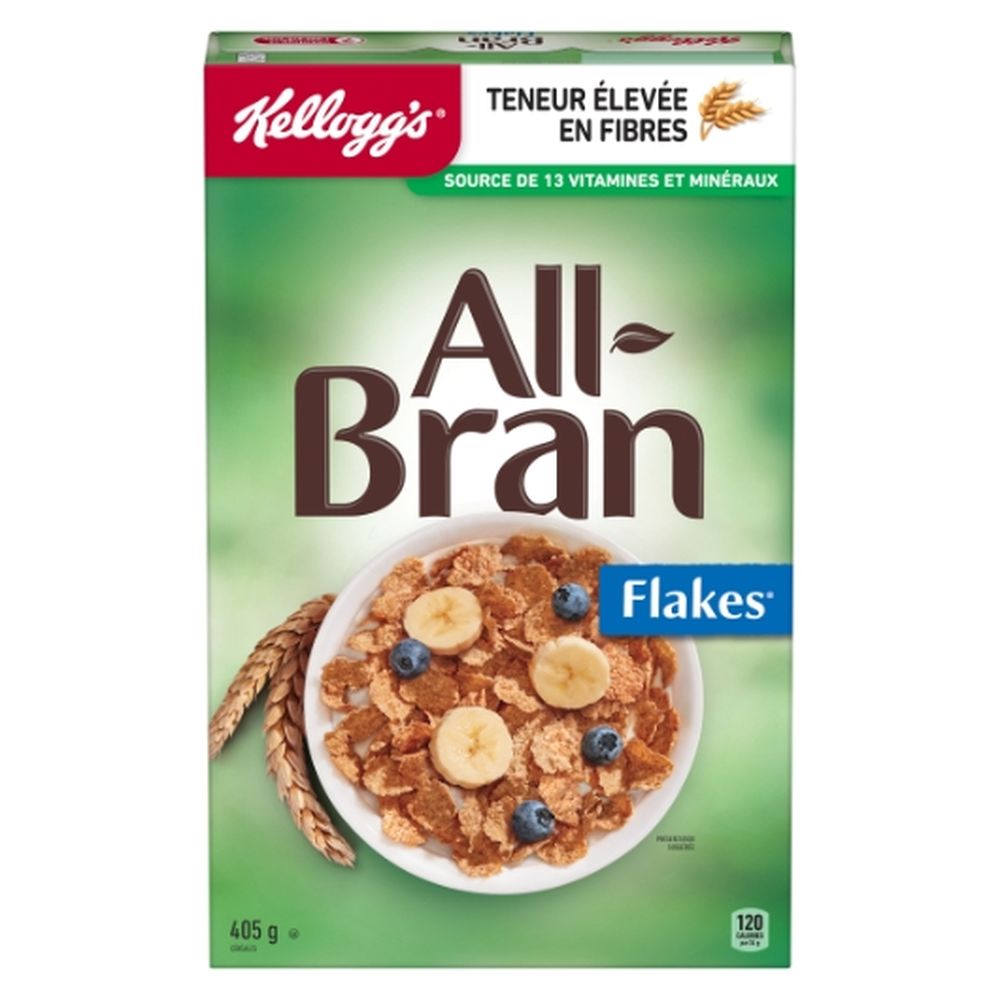 All-bran Flakes Cereal, 405 G -- 8 Per Case