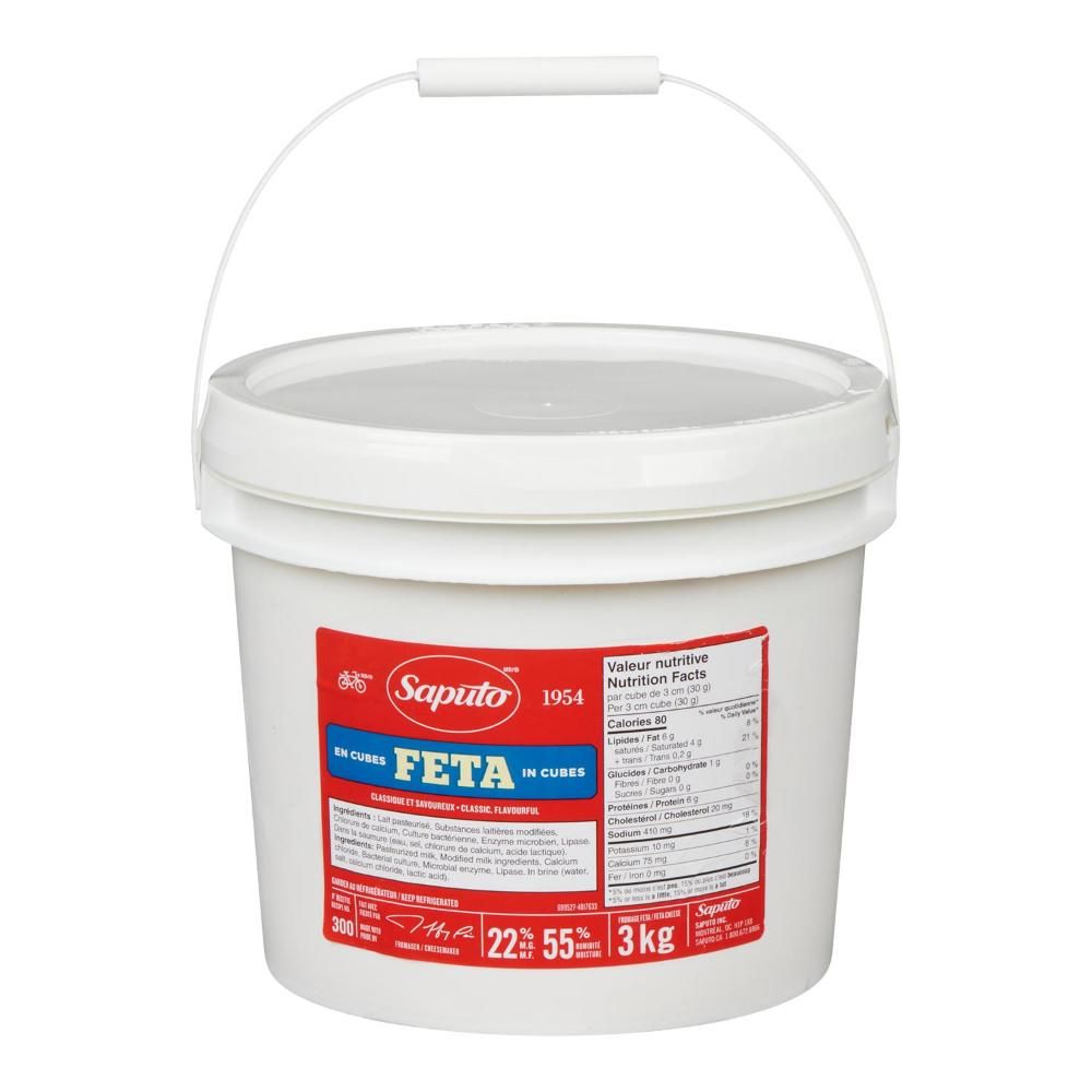 Saputo Feta Cheese, 3 Kg