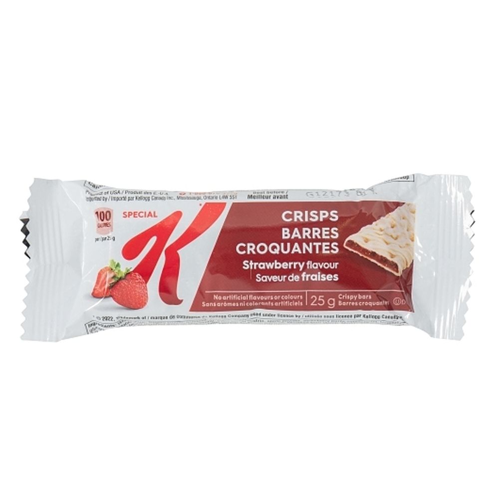 Special K Strawberry Cereal Bar, 25 G -- 72 Per Case