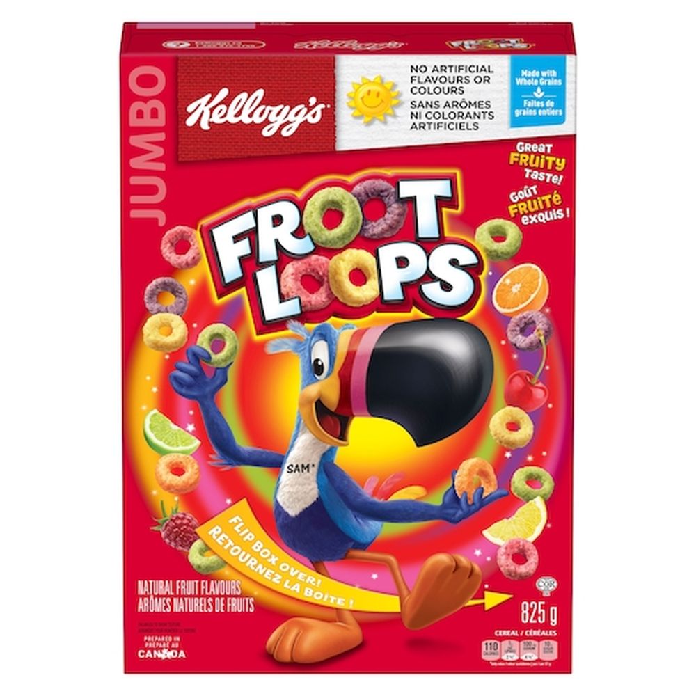 Froot Loops Céréales, 825 G -- 14 Par Boîte