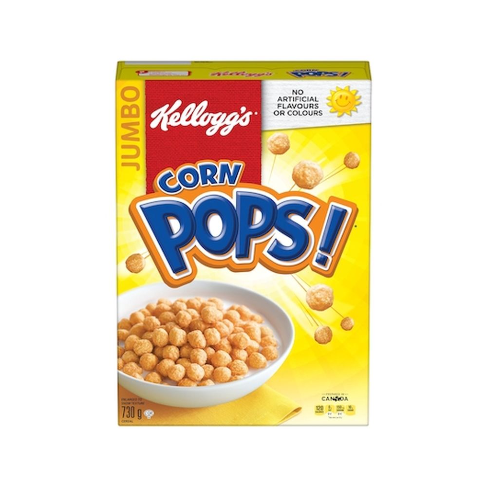 Corn Pops Céréales, Boîte De 730 G – 14 Boîtes Par Carton