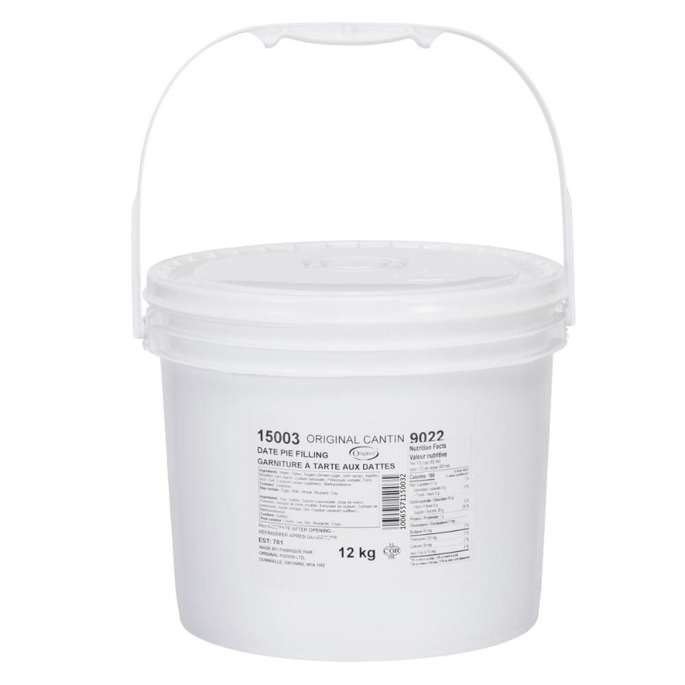Original Foods Date Pie Filling, 12 Kg