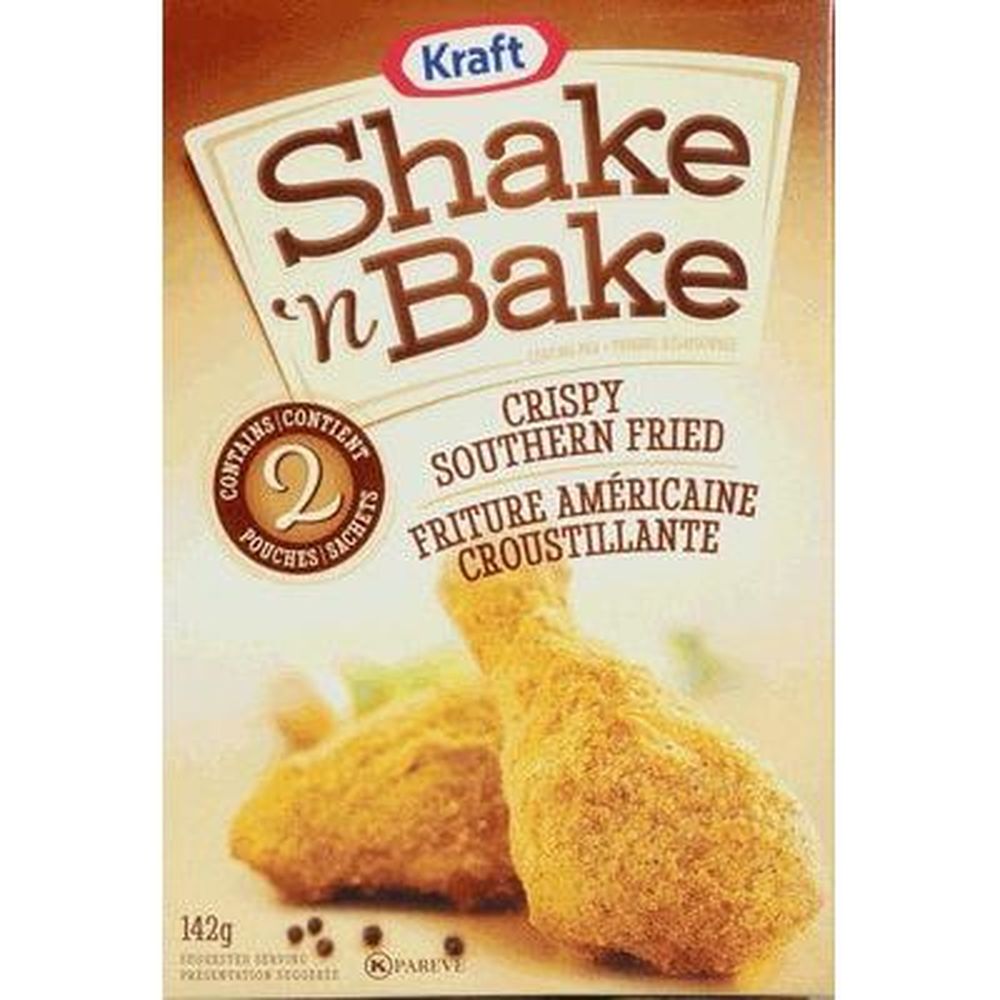 Shake N Bake Mélange De Chapelure De Poulet Frit Croustillant Du Sud, 142 G -- 10 Par Boîte