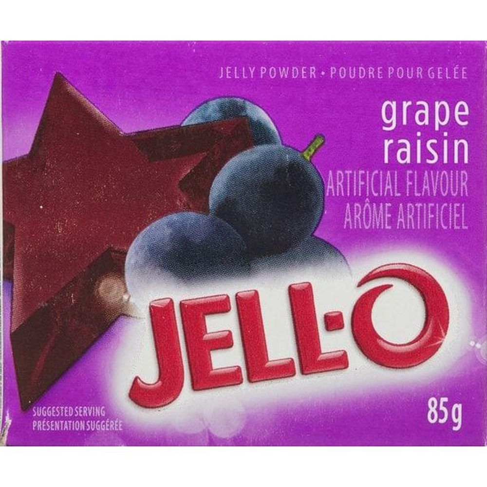 Jell-o Grape Jelly Powder, 85 G -- 24 Per Case