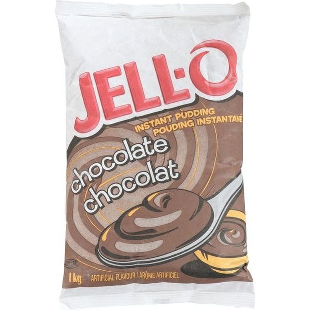 Jell-o Pouding Au Chocolat Instantané, 1 Kg -- 2 Par Boîte