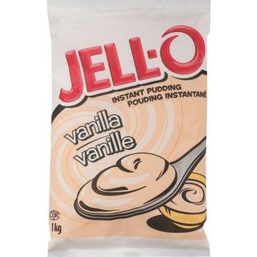 Jell-o Instant Vanilla Pudding, 1 Kg -- 2 Per Case