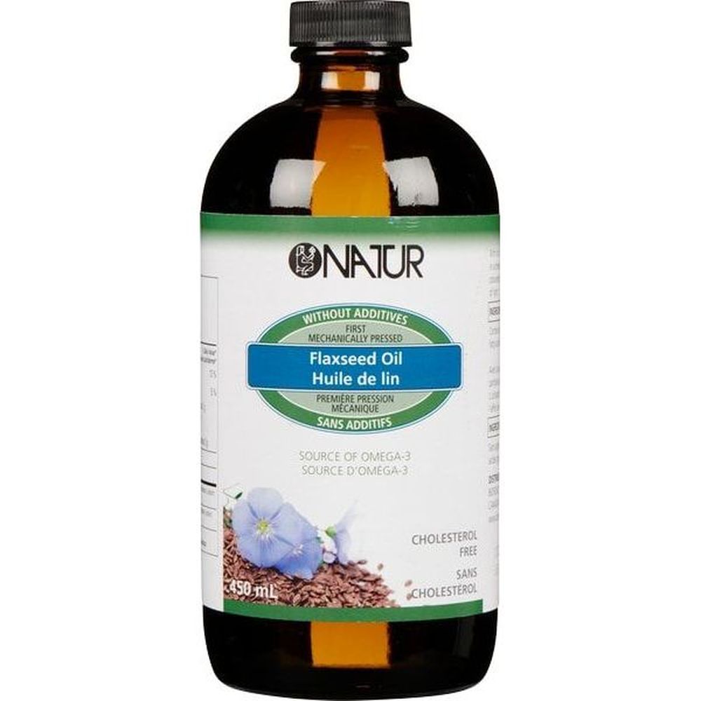 Natur Huile De Lin, 450 Ml -- 6 Par Boîte