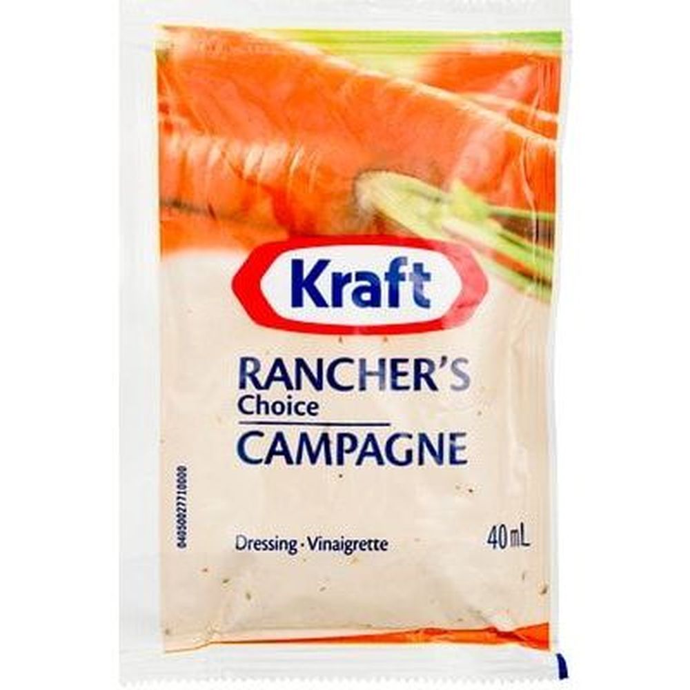 Kraft Ranchers Choice Liquid Dressing - Portion Pack, 40 Ml -- 100 Per Case