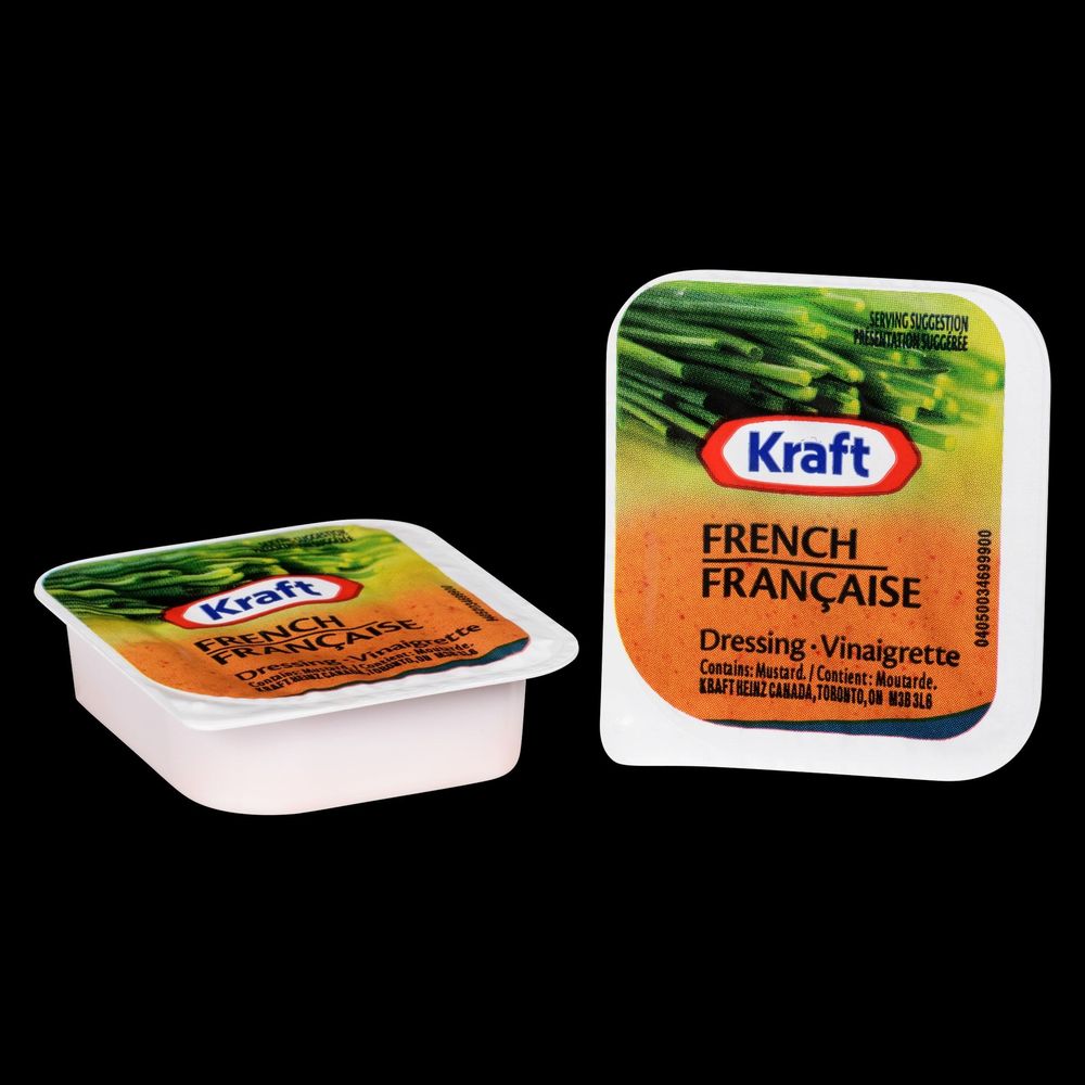 Kraft French Dressing - Portion Pack, 18 Ml -- 200 Per Case
