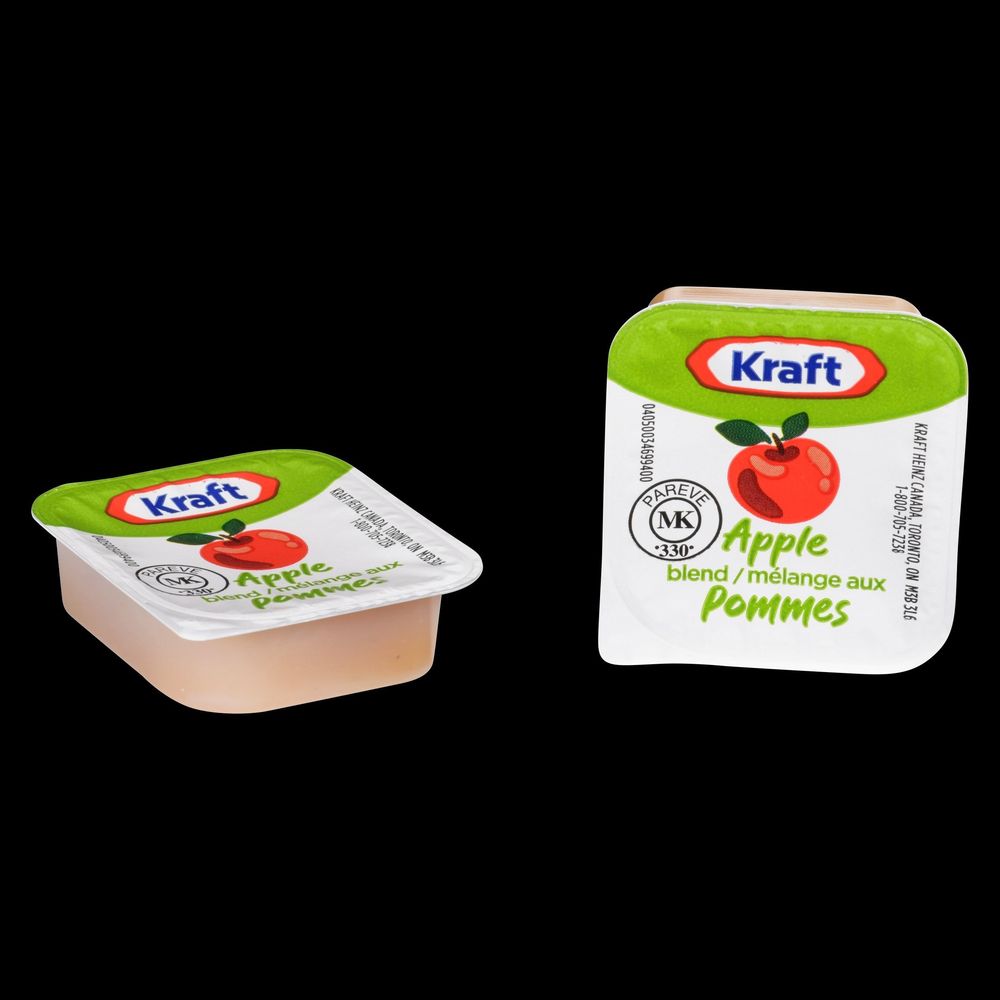 Kraft Apple Puree - Portion Pack, 18 Ml -- 200 Per Case