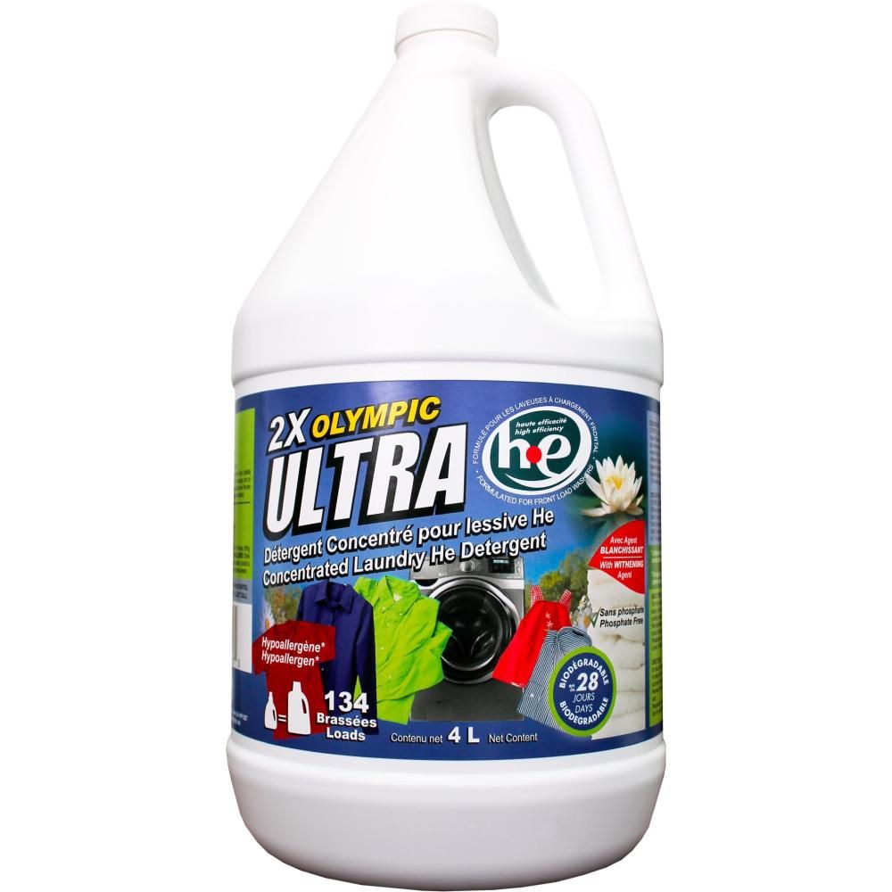Savon Olympic High Efficiency Concentrated Laundry Detergent, 4 L - 4 Per Case