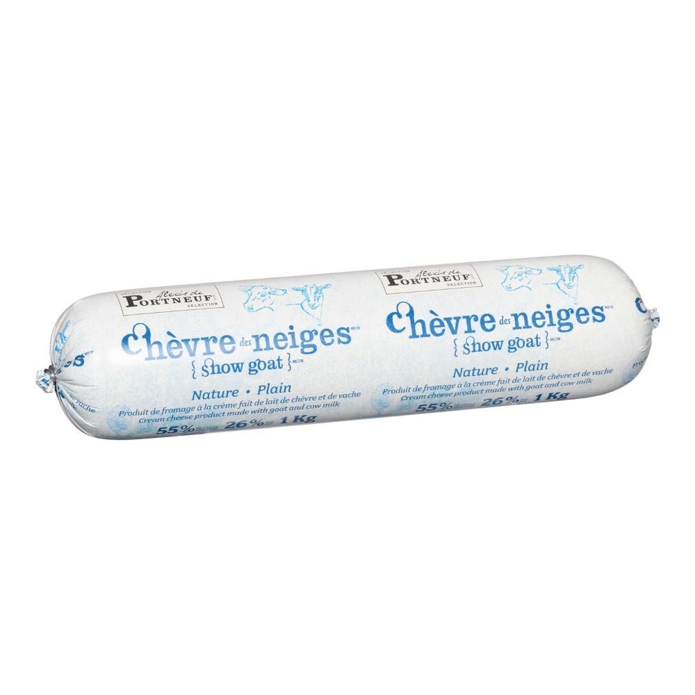 Alexis De Portneuf Plain Cream Cheese, 1 Kg - 2 Per Case