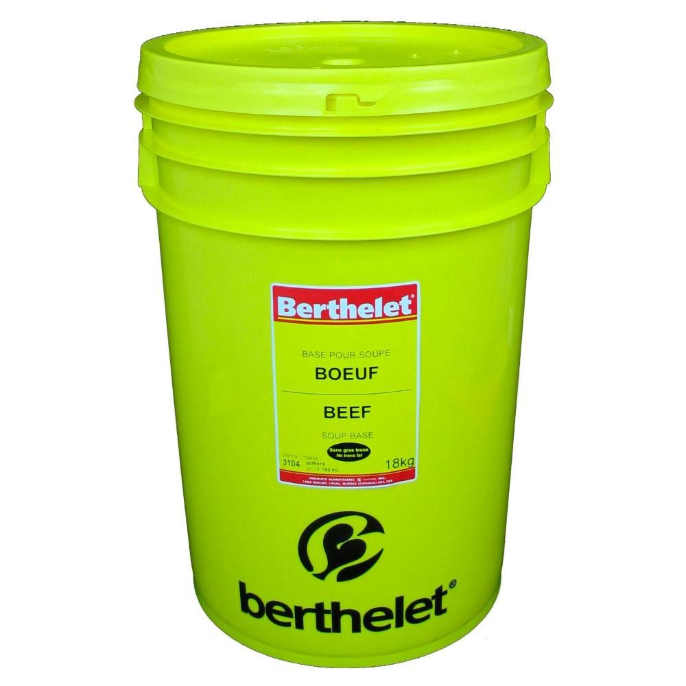 Berthelet Beef Soup Base, 18 Kg