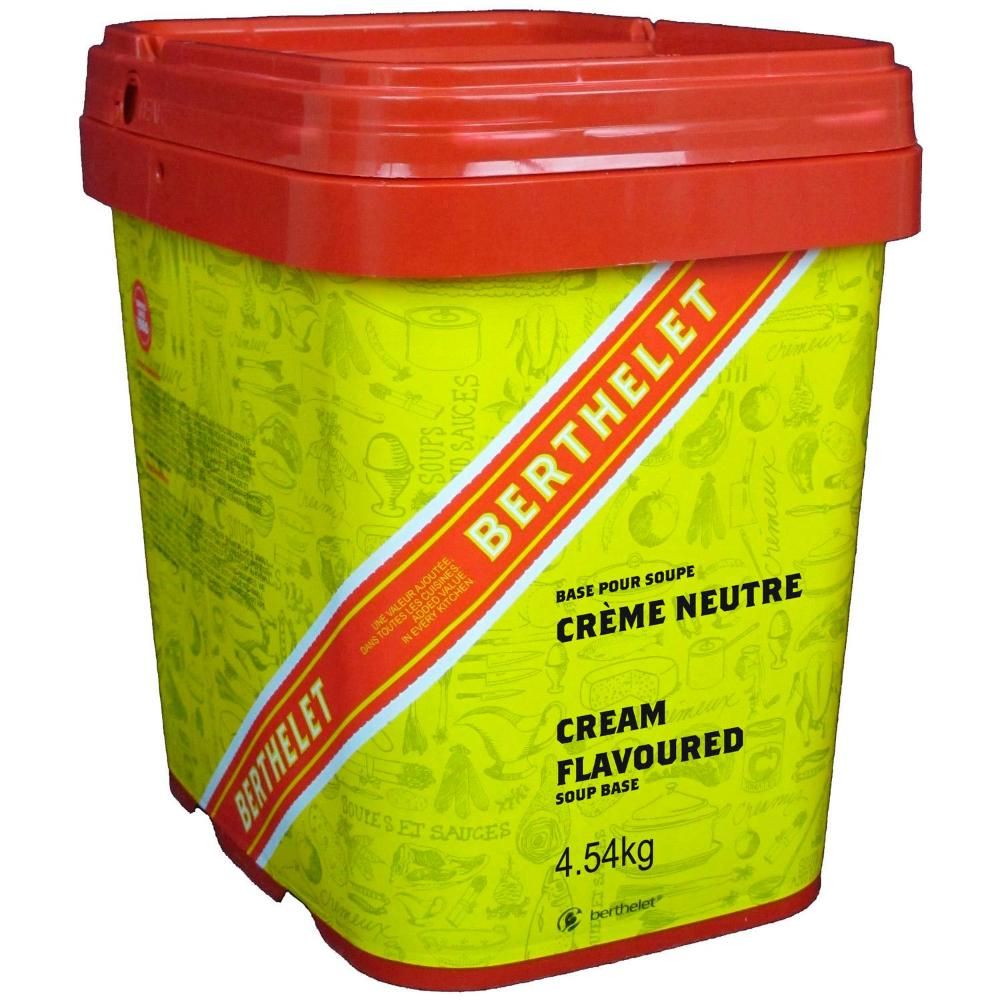Berthelet Cream Flavored Soup Base, 4.54 Kg