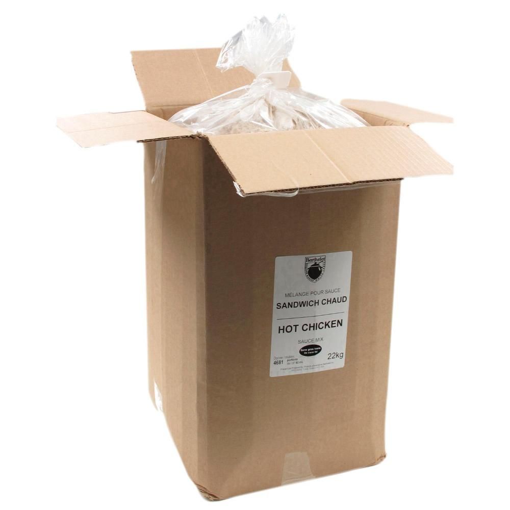 Etiqu. Blanche Hot Chicken Sauce Mix, 22 Kg