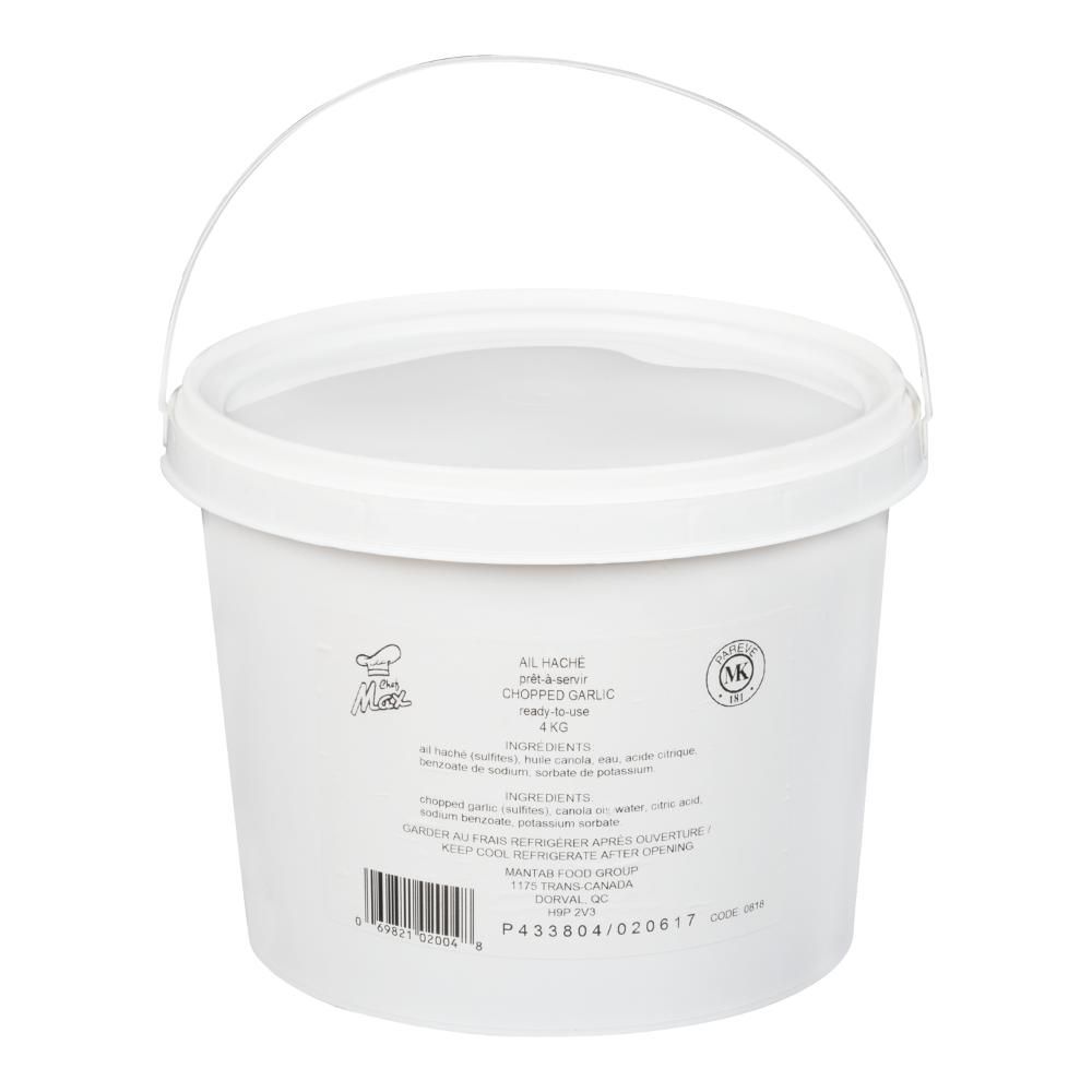 Chefmax Chopped Garlic In Oil, 4 Kg