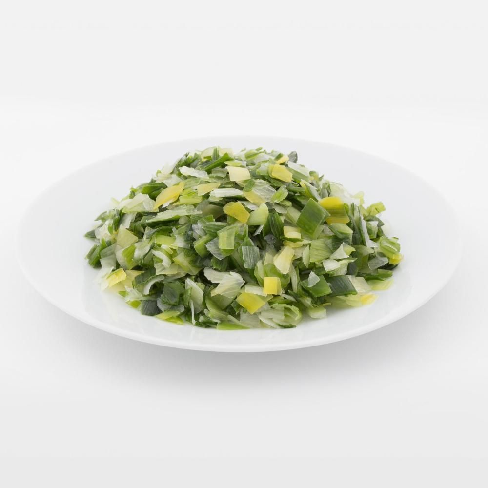 Below Zero Diced Leek, 2.5 Kg - 4 Per Case