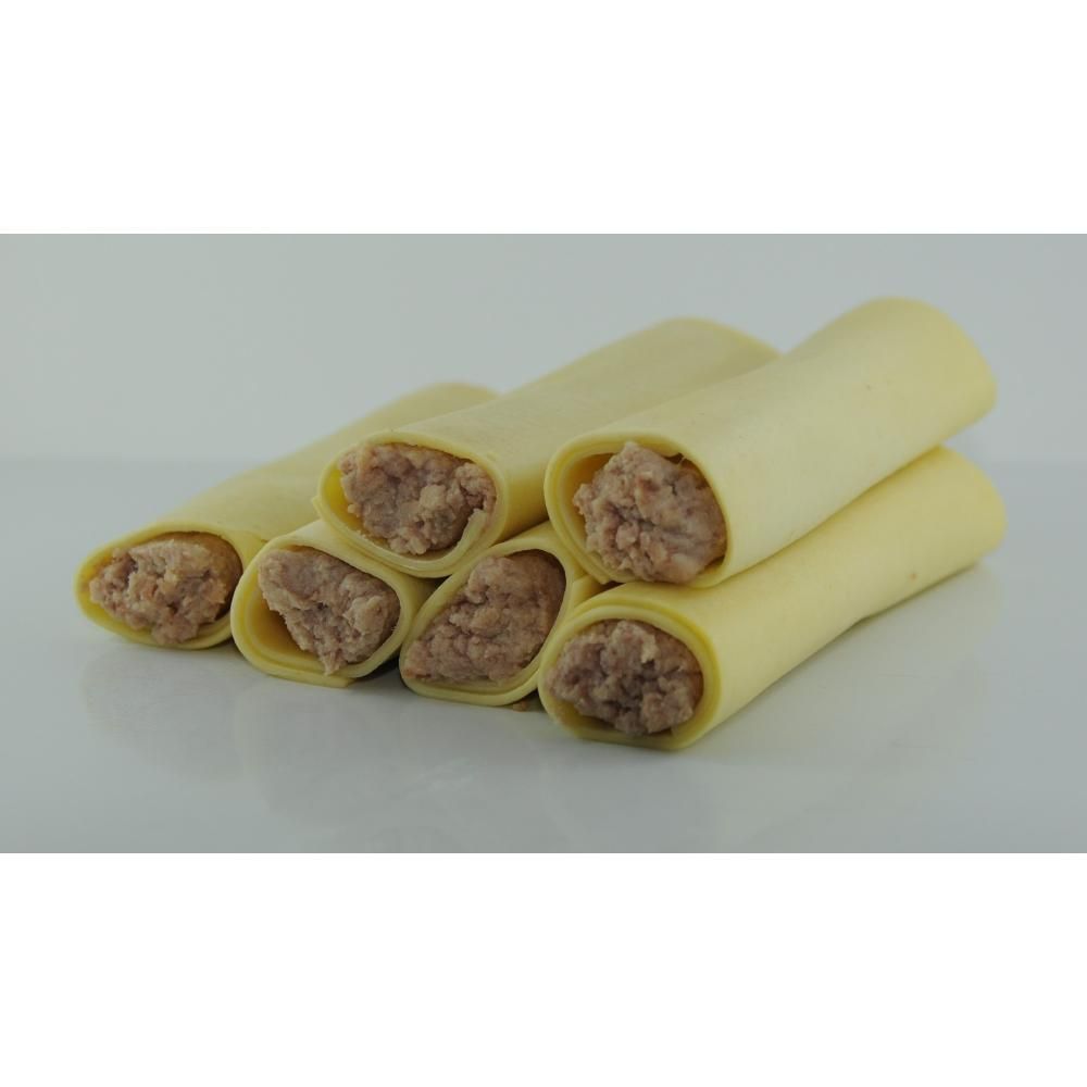 Capri Ravioli Cannelloni Stuffed With Seasoned Beef, 12 Count - 10 Per Case