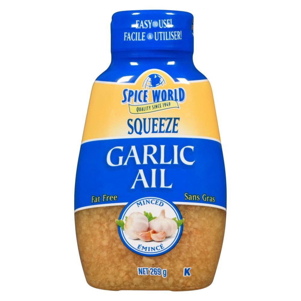 Spice World Minced Garlic, 269 G -- 12 Per Case