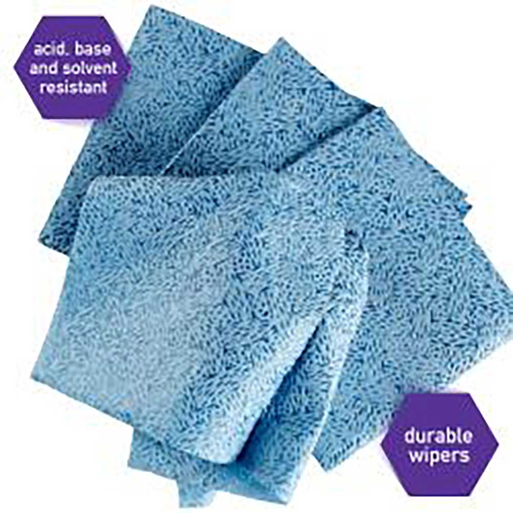 Kimtech Industrial Disposable Low Lint Quarterfold Cleaning Wipes, 528 Count