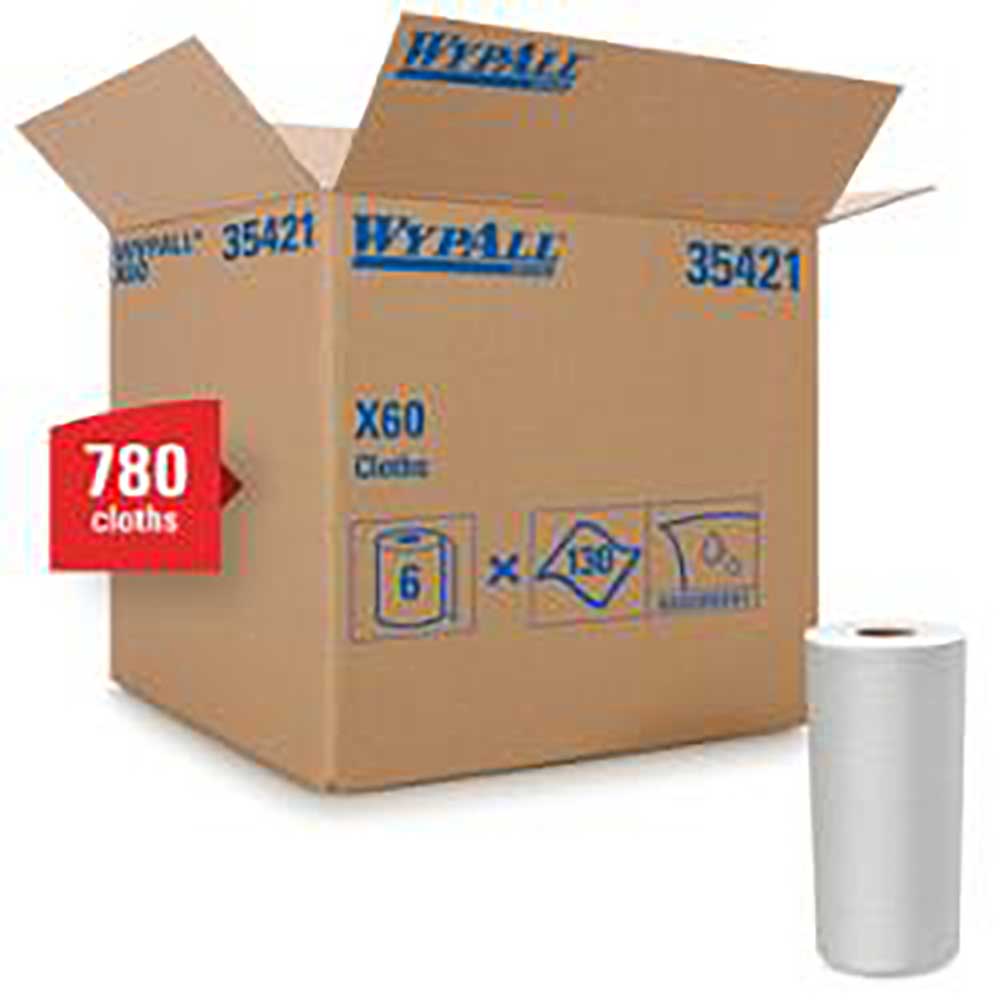Universal Wypall X60 4-ply Cloth Rolls