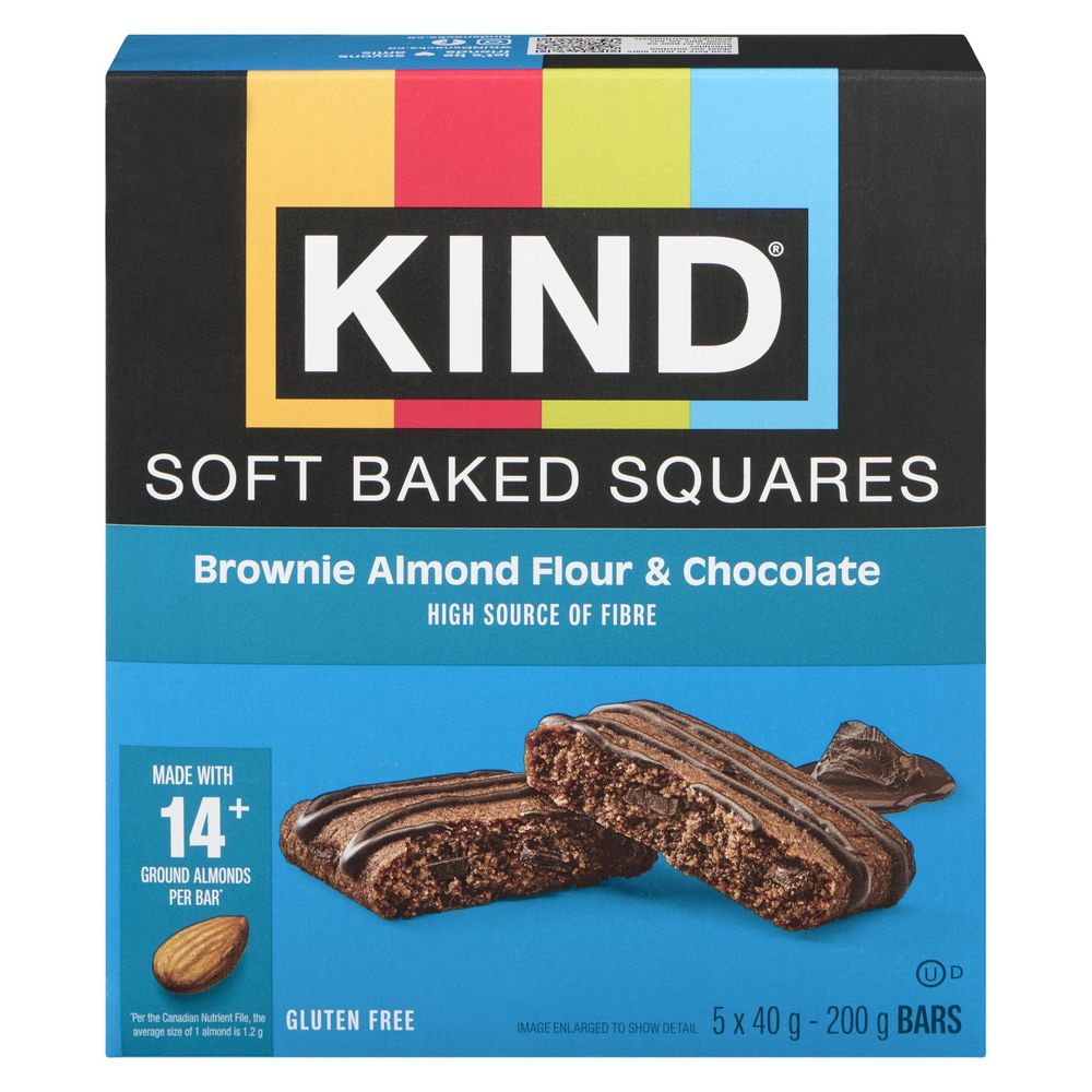 Kind Chocolate Almond Flour Brownie, 40 G -- 40 Per Case