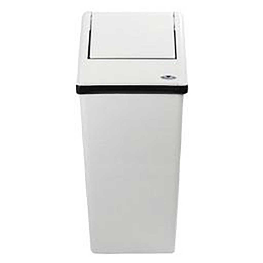 Frost Products Free Standing Swing Top Waste Receptacle, 7.5 Gal Capacity