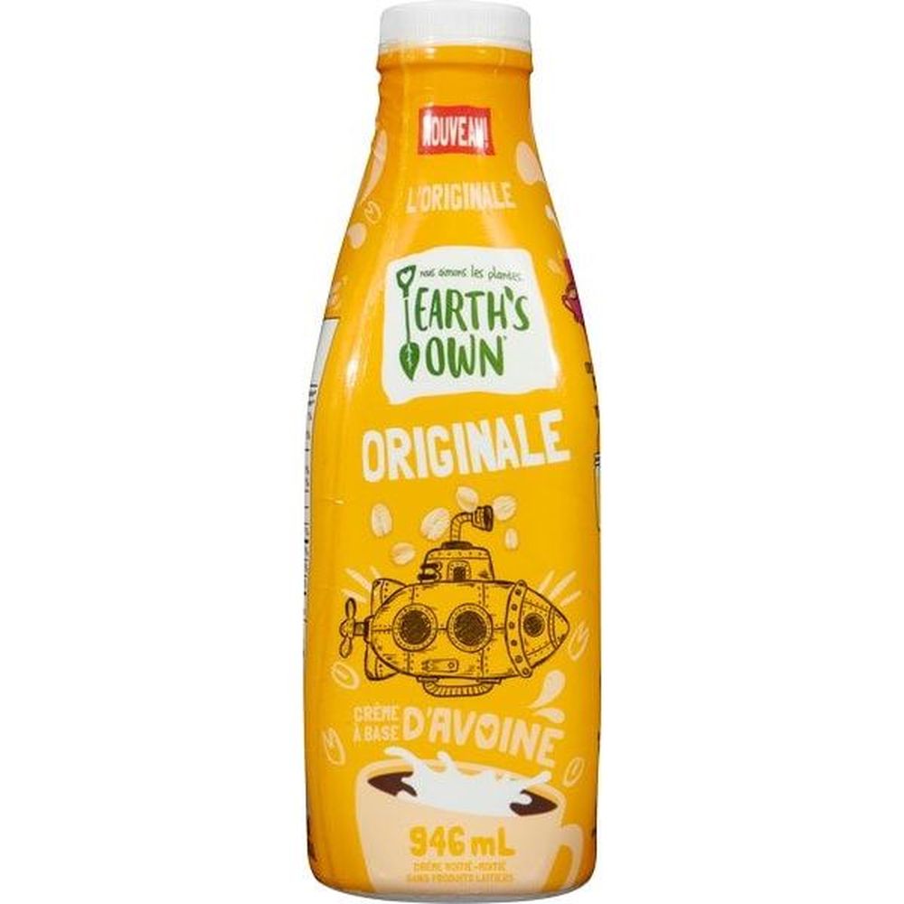 Earth's Own Original Oat Creamer, 946 Ml -- 6 Per Case