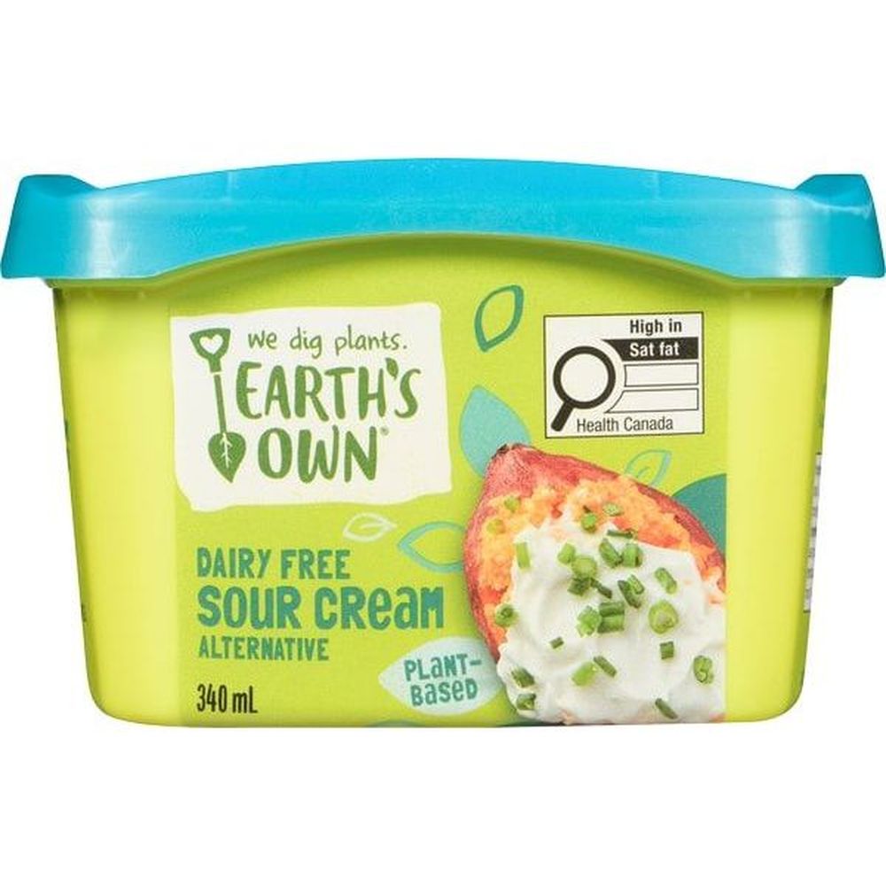 Earth's Own Dairy-free Sour Cream Alternative, 340 Ml -- 6 Per Case