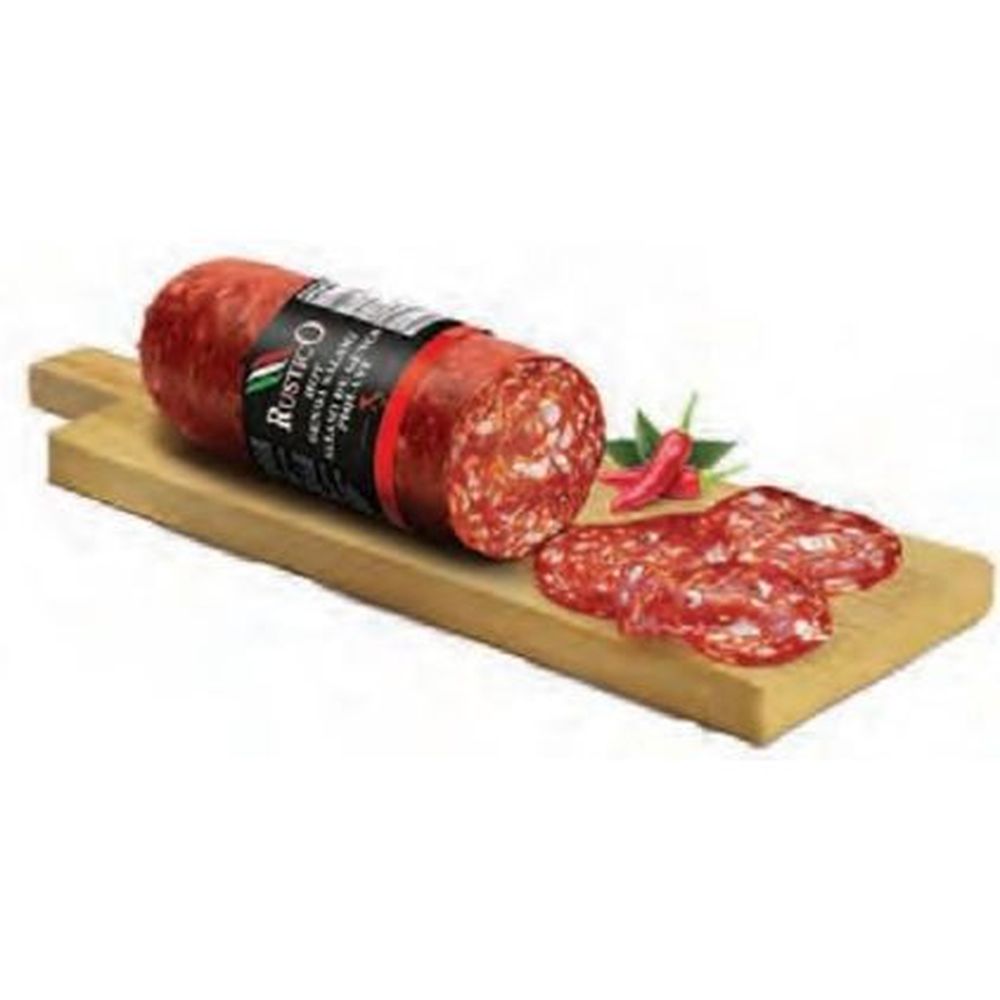 Rustico Hot Genoa Salami, 1.500 Kg -- 4 Per Case