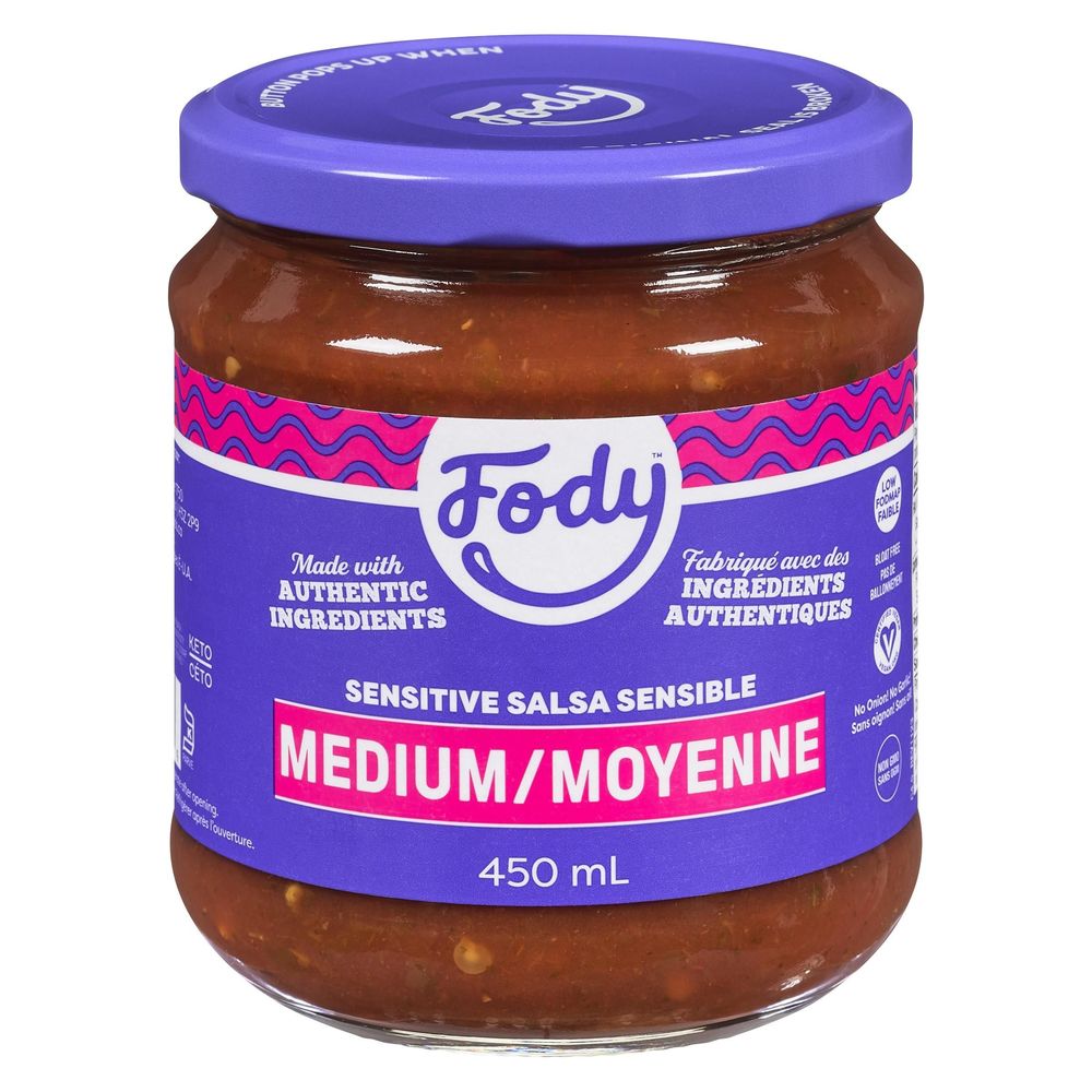 Fody Medium Salsa, 450 Ml -- 6 Per Case