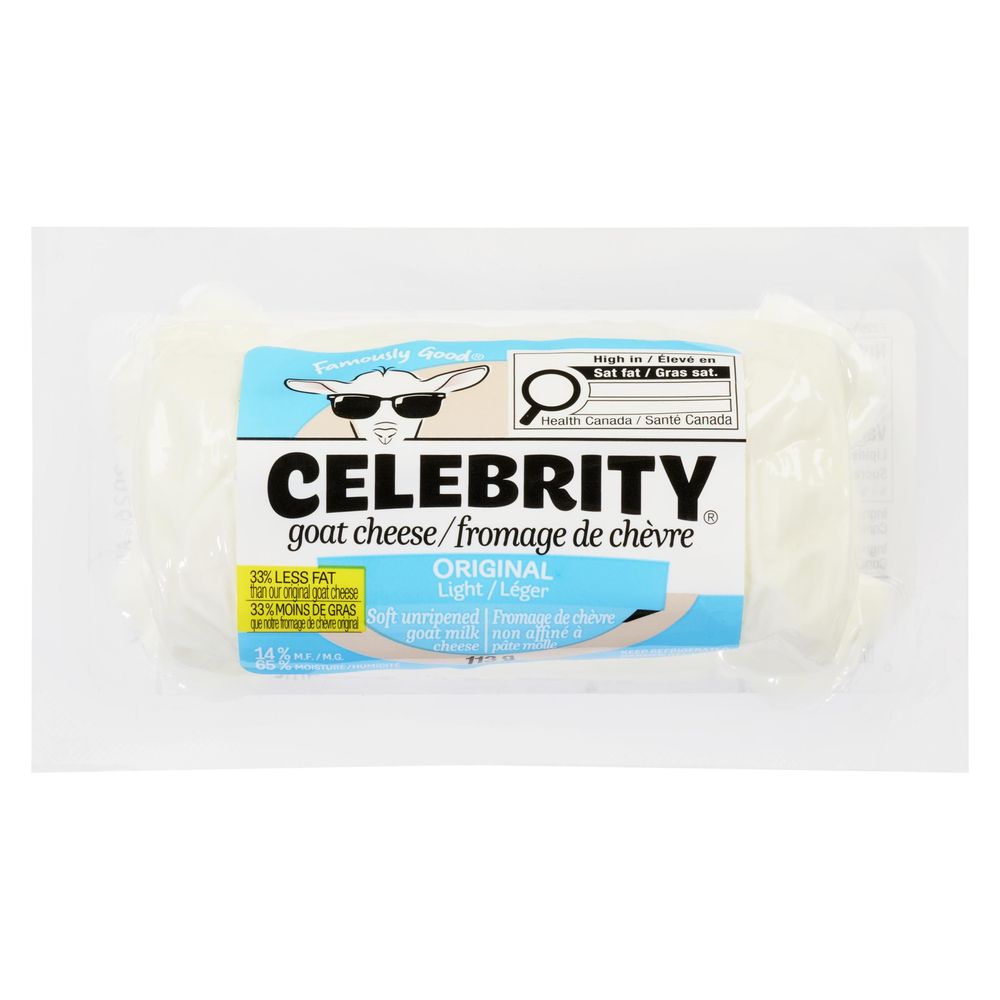 Celebrity Light Goat Cheese, 113 G -- 12 Per Case