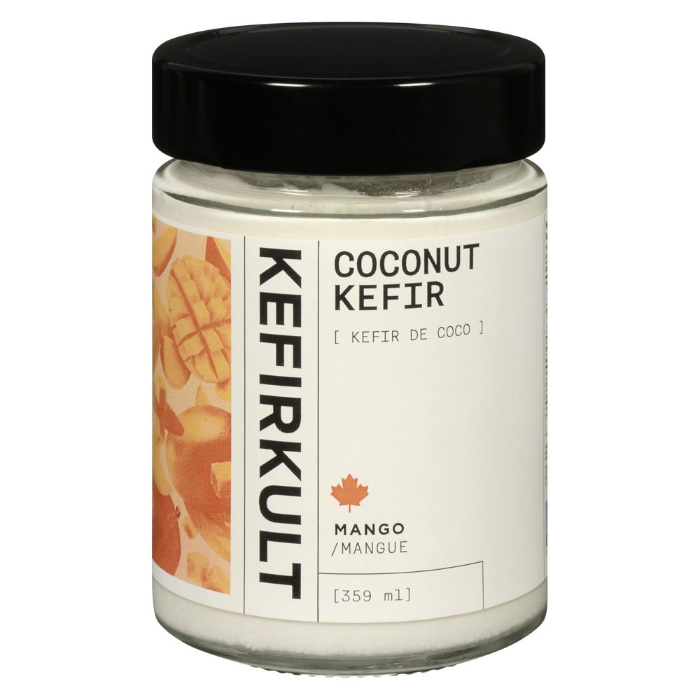 Kefirkult Mango Coconut Kefir Yogurt, 359 Ml -- 6 Per Case