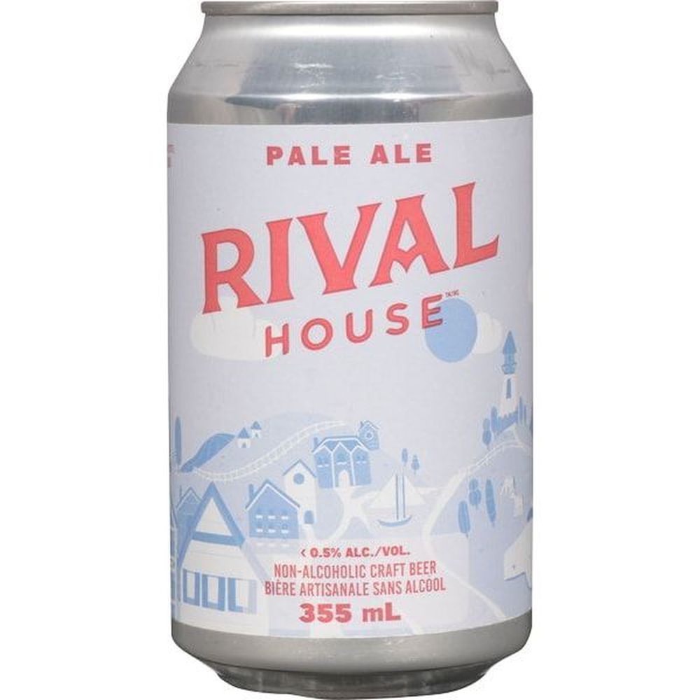 Rival House Pale Ale Non Alcoholic Beer, 355 Ml -- 24 Per Case