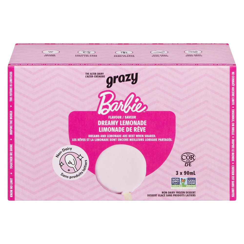 Grazy Barbie - Dessert Limonade Rêveuse, 270 Ml - 8 Par Caisse